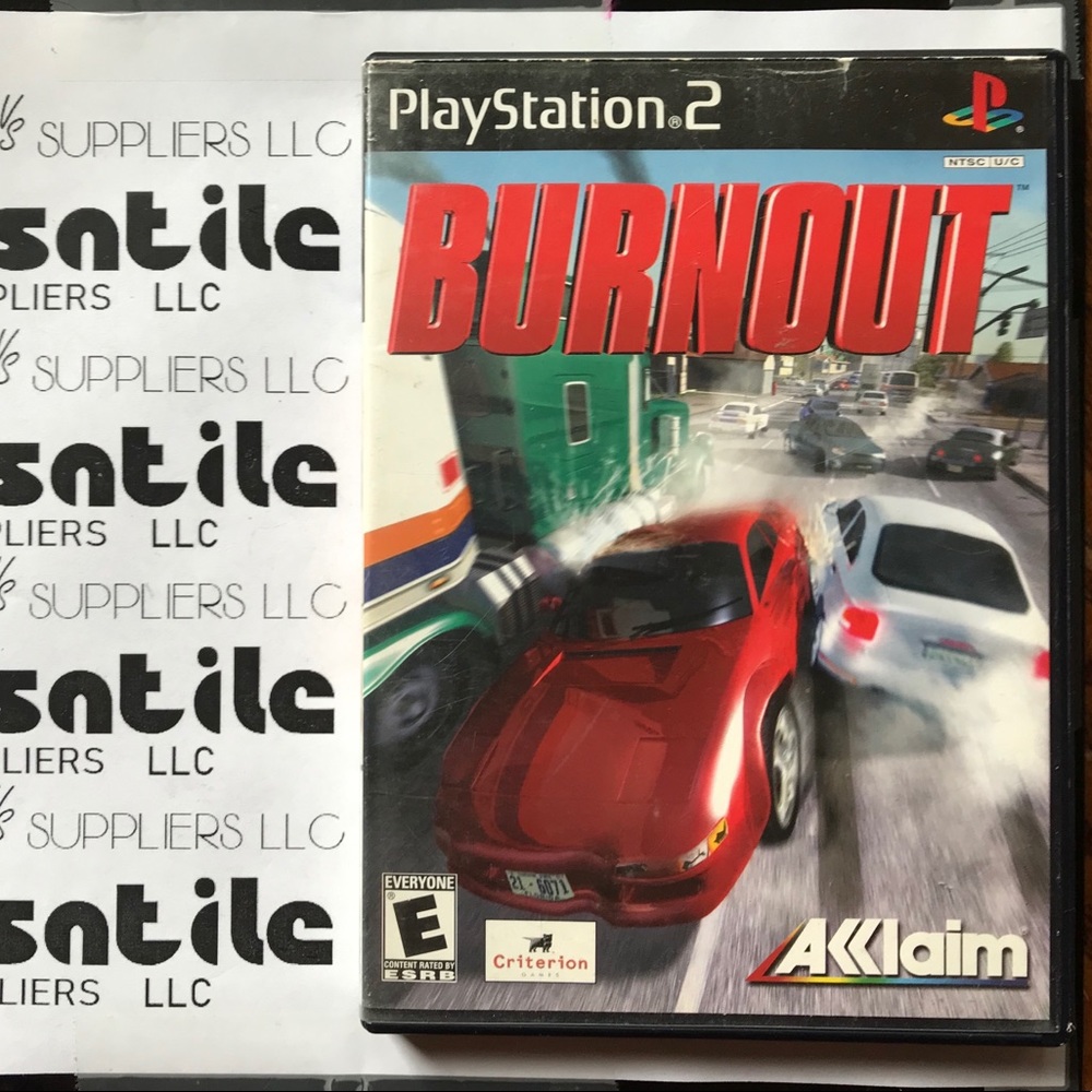 Burnout - PlayStation 2 - Working
